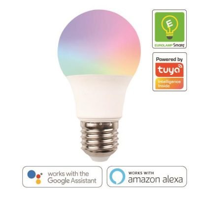 ΛΑΜΠΑ LED SMART WiFi 9W Ε27 RGBW 220-240V (147-77901)