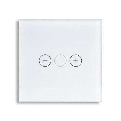 ΓΥΑΛΙΝΟ ΠΑΝΕΛ DIMMER ΑΦΗΣ ΑΣΠΡΟ ΧΡΩΜΑ (152-60683)