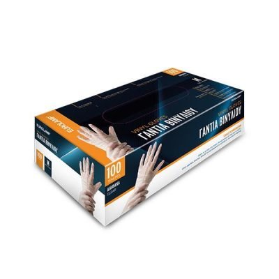 ΓΑΝΤΙΑ ΒΙΝΥΛΙΟΥ ΜΙΑΣ ΧΡΗΣΗΣ ΧΩΡΙΣ ΠΟΥΔΡΑ ΔΙΑΦΑΝΑ ΜΕΓΕΘΟΣ MEDIUM 100ΤΕΜ (147-90931)