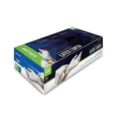 ΓΑΝΤΙΑ LATEX ΜΙΑΣ ΧΡΗΣΗΣ ΧΩΡΙΣ ΠΟΥΔΡΑ ΜΕΓΕΘΟΣ SMALL 100ΤΕΜ (147-90950)