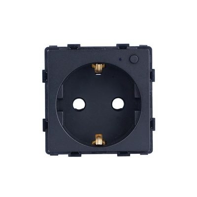 SMART WIFI ΠΡΙΖΑ ΣΟΥΚΟ 16Α ΜΑΥΡΟ ΧΡΩΜΑ ΜΕ ΕΝΔΕΙΞΗ ΛΕΙΤΟΥΡΓΙΑΣ ΜΠΟΥΤΟΝ ON/OFF ΚΑΙ ΜΕΤΡΗΤΗ ΡΕΥΜΑΤΟΣ (152-60666)