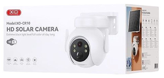 XO CR10 Εξωτερική Ηλιακή Έγχρωμη Κάμερα 300W WiFi (16.001.0185) - Image 7