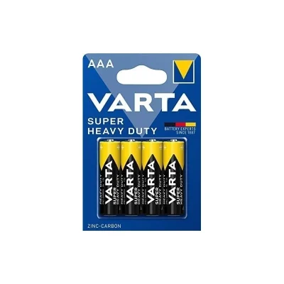 VARTA μπαταρίες Super Heavy Duty, AAΑ/R6P, 1.5V, 4τμχ