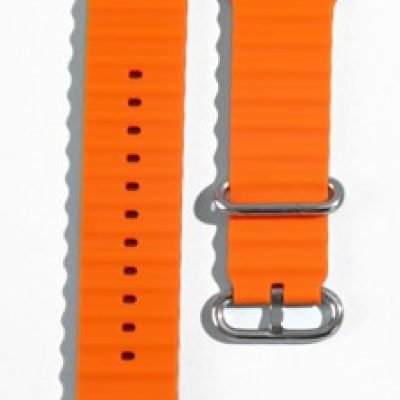 XO BT02A Λουράκι Ρολογιού Σιλικόνης Universal Πορτοκαλί 38/40/41mm (16.001.0212)