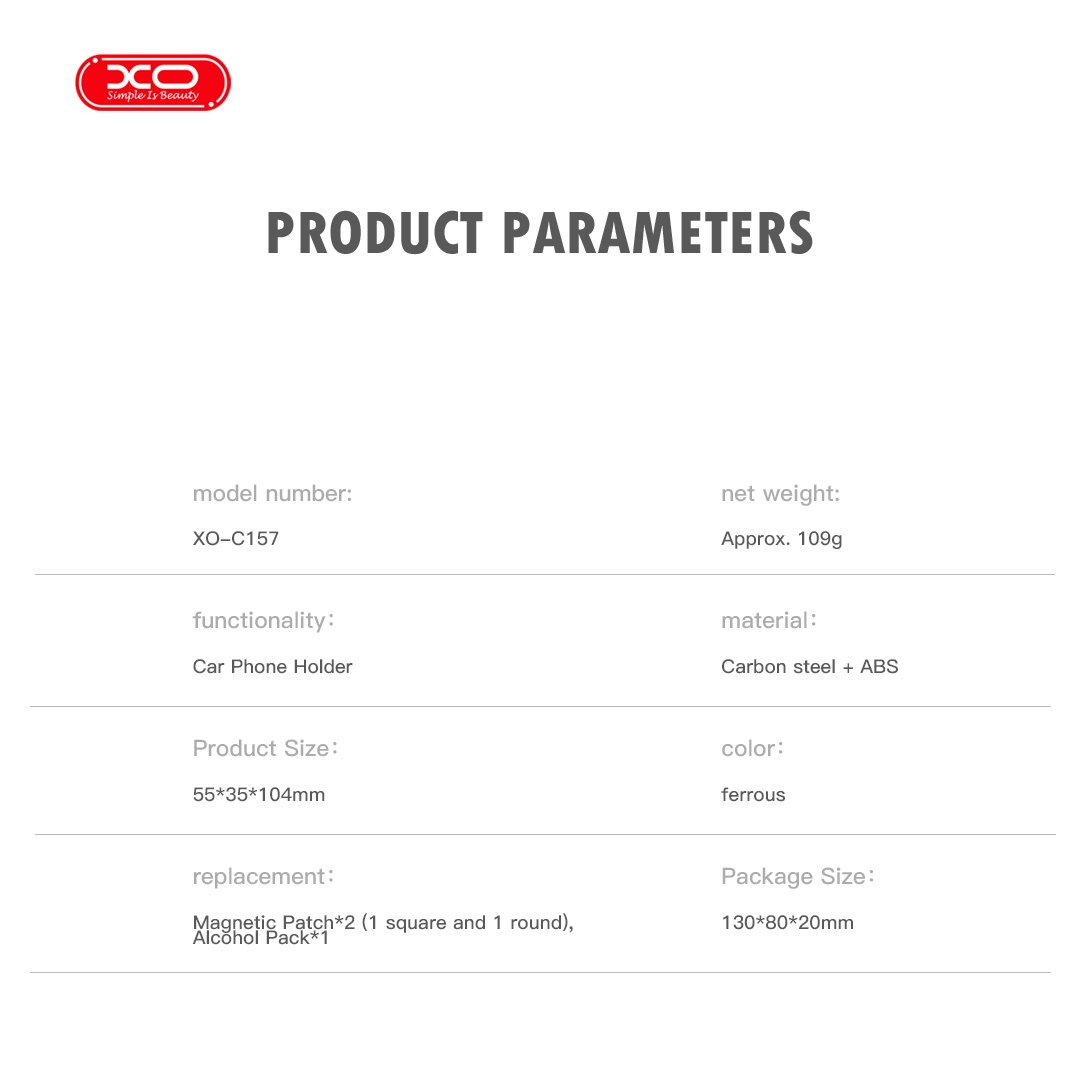 XO C157 Μίνι Πτυσσόμενη Μαγνητική θήκη κινητού (16.006.0315) - Image 5