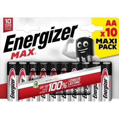 Energizer Max Alkaline AΑ (10 τμχ) (01.001.0137)