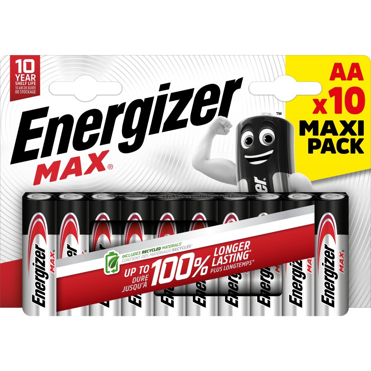 Energizer Max Alkaline AΑ (10 τμχ) (01.001.0137)