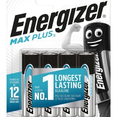 Energizer Max Plus Alkaline Μπαταρία ΑΑ (4 τμχ) (01.001.0131)