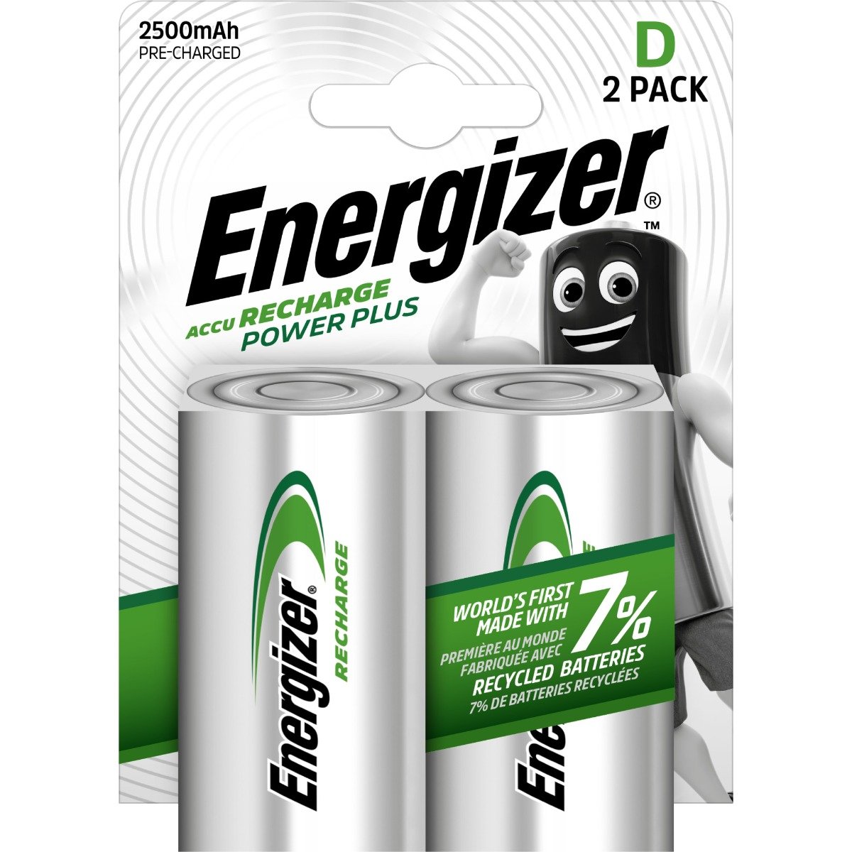 ENERGIZER Power Plus D R20 (2τμχ) (01.003.1027)