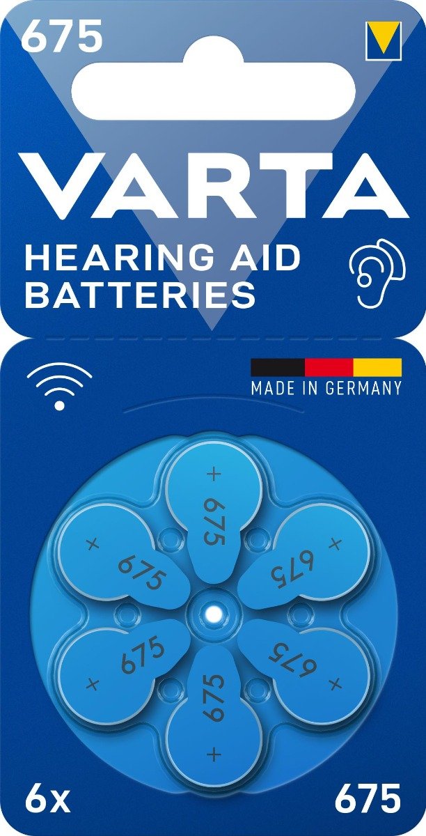 VARTA Hearing Aid 675 (6 τμχ) (01.008.0027)