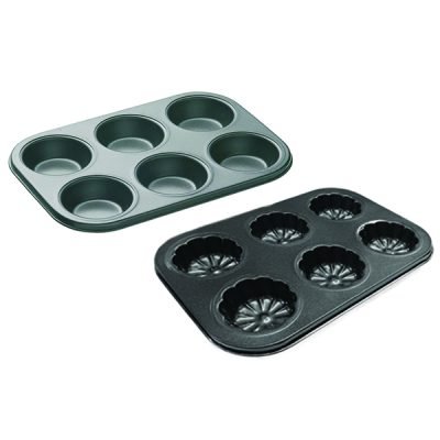 Φόρμα ζαχαροπλαστικής 6 θέσεων 26 x 18 cm [00101919]