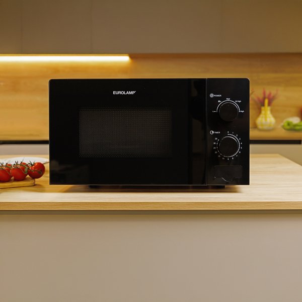 ΦΟΥΡΝΟΣ ΜΙΚΡΟΚΥΜΑΤΩΝ ΜΑΥΡΟΣ 20 ΛΙΤΡΩΝ 700W 220-240V (300-70027) - Image 2