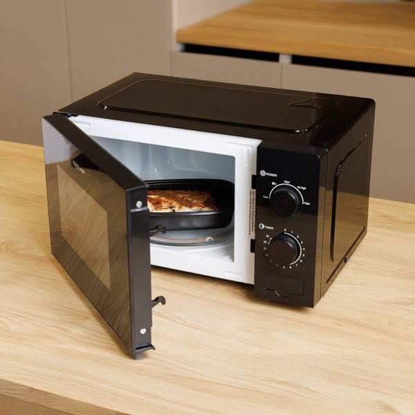 ΦΟΥΡΝΟΣ ΜΙΚΡΟΚΥΜΑΤΩΝ ΜΑΥΡΟΣ 20 ΛΙΤΡΩΝ 700W 220-240V (300-70027) - Image 4