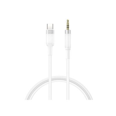 XO NB-R279B Type-c σε 3.5 Καλώδιο Ήχου Λευκό (16.005.0367)