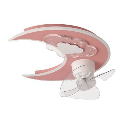 ΑΝΕΜΙΣΤΗΡΑΣ ΟΡΟΦΗΣ ΠΑΙΔΙΚΟΣ ΦΕΓΓΑΡΙ ΡΟΖ 24W ΜΕ LED ΦΩΣ 41W ΚΑΙ ΚΟΝΤΡΟΛ (300-25061)