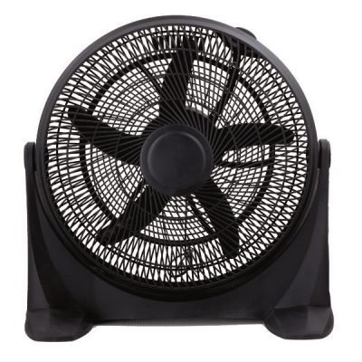 ΑΝΕΜΙΣΤΗΡΑΣ BOX FAN ΣΤΡΟΓΓΥΛΟΣ ΜΑΥΡΟΣ Φ50 100W (147-29052)