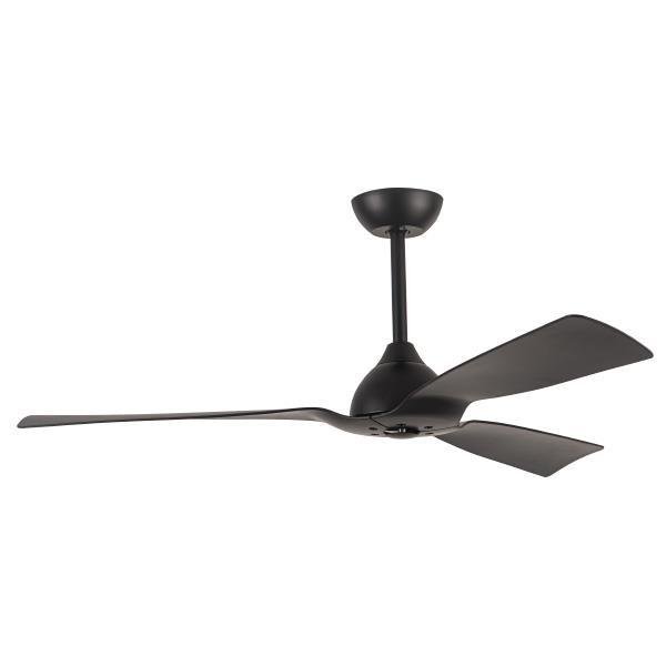 ΑΝΕΜΙΣΤΗΡΑΣ ΟΡΟΦΗΣ ΑΔΙΑΒΡΟΧΟΣ IP44 ΜΑΥΡΟΣ, 3 ΦΤΕΡΩΤΕΣ, ΜΕ ΚΟΝΤΡΟΛ Φ132 DC 33W (300-25030)