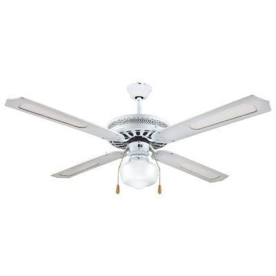 ΑΝΕΜΙΣΤΗΡΑΣ ΟΡΟΦΗΣ ΜΕ 1ΦΩΣ E27 ΛΕΥΚΟΣ Φ125 70W (147-29000)