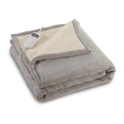 ΗΛΕΚΤΡΙΚΗ ΚΟΥΒΕΡΤΑ FLEECE 180*130CM, 10 ΡΥΘΜΙΣΕΙΣ ΘΕΡΜΟΚΡΑΣΙΑΣ, LED ΟΘΟΝΗ, ΧΡΟΝΟΔΙΑΚΟΠΤΗΣ 1-10H, ΠΛΕΝΟΜΕΝΗ, 120W (300-29204)