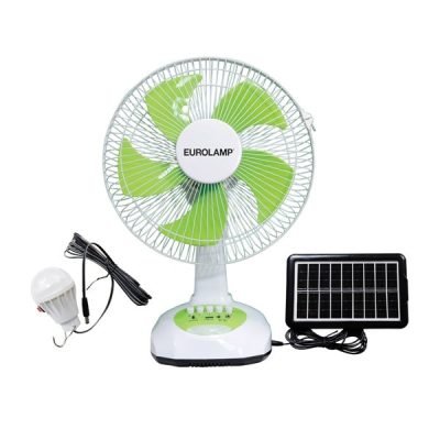 ΑΝΕΜΙΣΤΗΡΑΣ ΕΠΙΤΡΑΠΕΖΙΟΣ ΛΕΥΚΟ-ΠΡΑΣΙΝΟ Φ34.5 10W ΕΠΑΝΑΦΟΡΤΙΖΟΜΕΝΟΣ ΜΕ ΗΛΙΑΚΟ ΠΑΝΕΛ ΚΑΙ ΛΑΜΠΑ (300-20518)