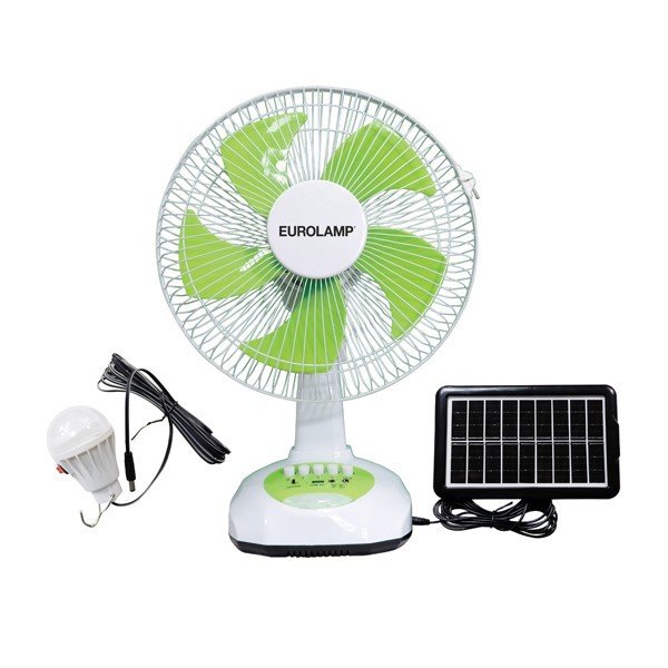 ΑΝΕΜΙΣΤΗΡΑΣ ΕΠΙΤΡΑΠΕΖΙΟΣ ΛΕΥΚΟ-ΠΡΑΣΙΝΟ Φ34.5 10W ΕΠΑΝΑΦΟΡΤΙΖΟΜΕΝΟΣ ΜΕ ΗΛΙΑΚΟ ΠΑΝΕΛ ΚΑΙ ΛΑΜΠΑ (300-20518)