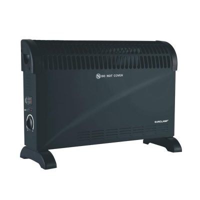 ΘΕΡΜΑΝΤΙΚΟ ΣΩΜΑ CONVECTOR ΜΑΥΡΟ ΜΕ TURBO 2000W (300-41605)