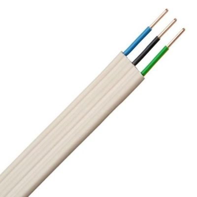 ΚΑΛΩΔΙΟ ΠΛΑΚΕ NYΙFY-R 3Χ2,5mm² ΛΕΥΚΟ (100m/roll) (150-13002)