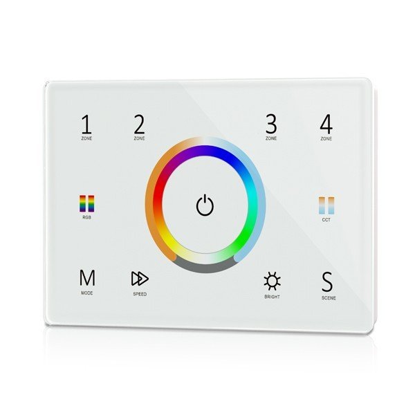 DMX MASTER/RF ΧΩΝΕΥΤΟ "T15(IT)'' ΜΟΝΟΧΡΩΝΟ/CCT/RGB/RGBW/RGB+CCT 100-240VAC 4 ΔΙΑΔΡΟΜΕΣ (145-71514)