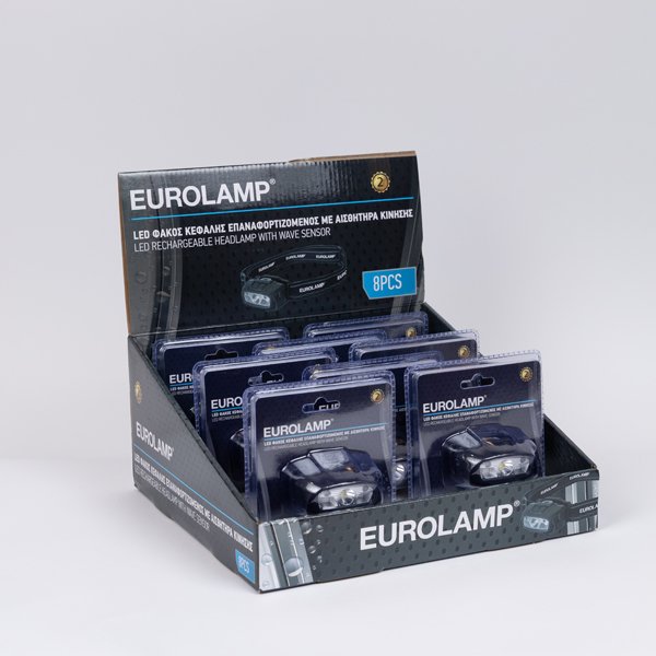 LED ΦΑΚΟΣ ΚΕΦΑΛΗΣ ΕΠΑΝΑΦΟΡΤΙΖΟΜΕΝΟΣ ΜΕ ΑΙΣΘΗΤΗΡΑ ΚΙΝΗΣΗΣ (145-24533) - Image 3