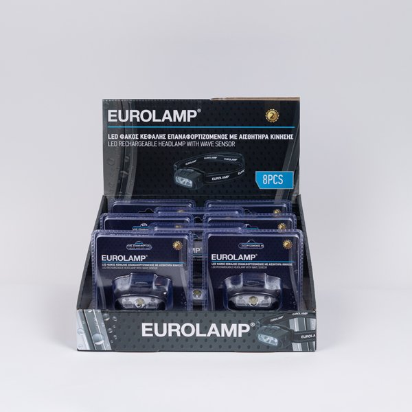 LED ΦΑΚΟΣ ΚΕΦΑΛΗΣ ΕΠΑΝΑΦΟΡΤΙΖΟΜΕΝΟΣ ΜΕ ΑΙΣΘΗΤΗΡΑ ΚΙΝΗΣΗΣ (145-24533) - Image 4