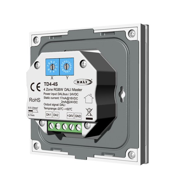 DALI MASTER ΧΩΝΕΥΤΟ ''TD4-4S'' 4 ΔΙΑΔΡΟΜΕΣ RGBW RF (145-71605) - Image 3
