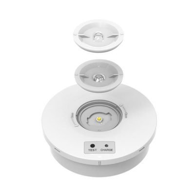 ΕΦΕΔΡΙΚΟΣ ΦΩΤΙΣΜΟΣ ΣΤΡΟΓΓΥΛΟ ΟΡΟΦΗΣ-ΤΟΙΧΟΥ 1 SMD LED 2W IP65 (145-28123)