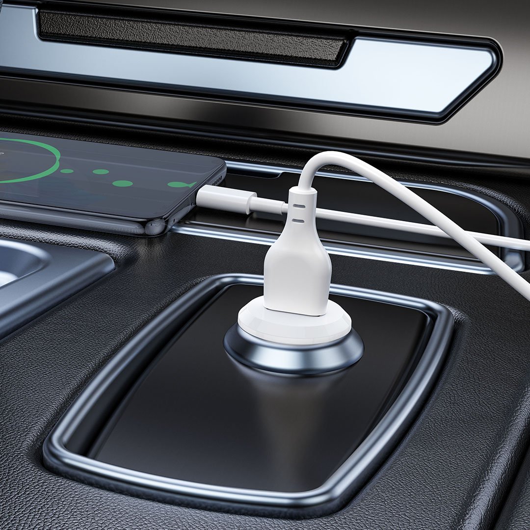 XO CC68 Mini Smart Single Φορτιστής Aυτοκινήτου QC18W (16.006.0364) - Image 5