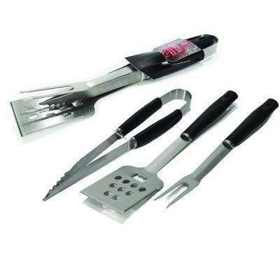 Σετ τσιμπίδα, σπάτουλα, πηρούνα για BBQ [77727305]