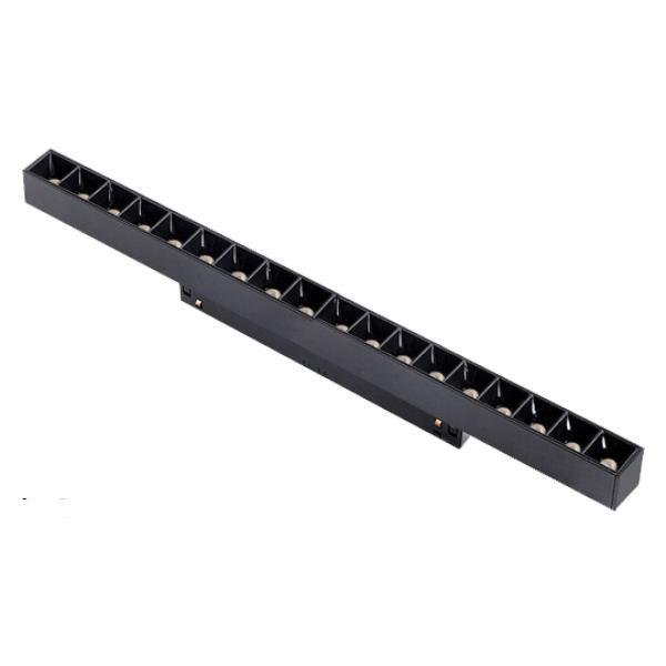 ΣΠΟΤ ΓΡΑΜΜΙΚΟ ΜΑΓΝΗΤΙΚΗΣ ΡΑΓΑΣ LED 24W 24° 4000Κ CX20-TJ04 ΜΑΥΡΟ (145-59953)