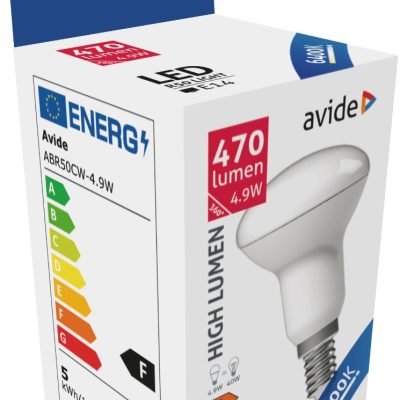 Avide LED R50 4.9W E14 Ψυχρό 6400K (15.001.0778)