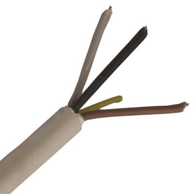 ΚΑΛΩΔΙΟ NYΜ A05VV-U 4Χ1.5mm² ΛΕΥΚΟ(100m/roll) (150-13609)