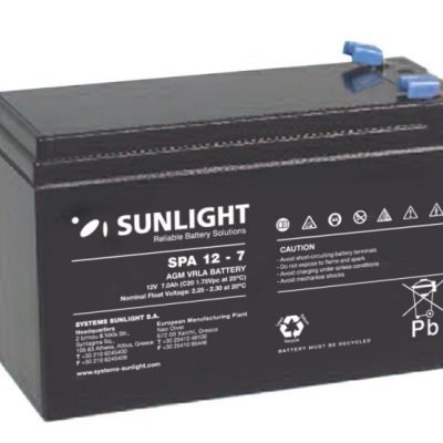 Sunlight Μολύβδου 12V 7A(4.8mm)(F1) (01.009.0016)