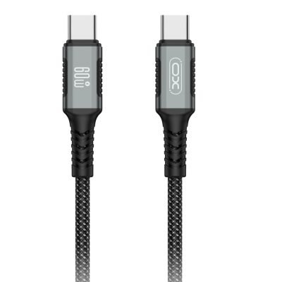 XO NB-Q267 Μαγνητικό Type-c σε Type-c 60W Καλώδιο Δεδομένων 1M (16.005.0375)