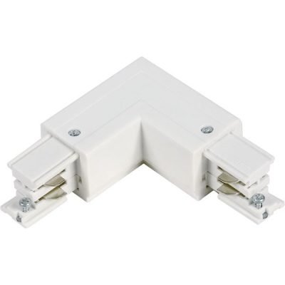 ΣΥΝΔΕΣΜΟΣ ΕΣΩΤΕΡΙΚΟΣ 4 ΓΡΑΜΜΩΝ ΓΩΝΙΑΣ 90⁰ ΜΕ ΤΡΟΦΟΔΟΣΙΑ ΛΕΥΚΟΣ (145-59115)