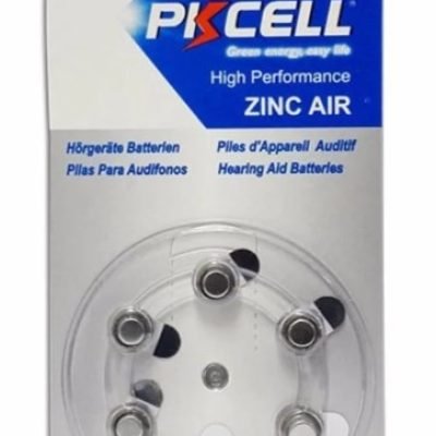 Pkcell 1.4V Zinc Air Μπαταρίες Ακουστικών Βαρηκοΐας A10 6τμχ (01.008.0028)