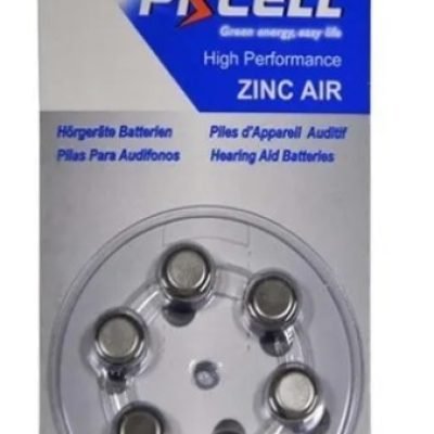 Pkcell 1.4V Zinc Air Μπαταρία Ακουστικών Βαρηκοΐας  A312 6τμχ (01.008.0030)