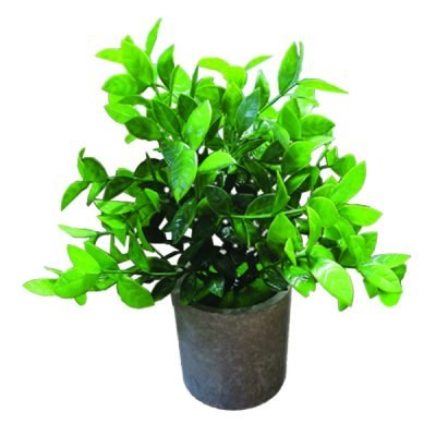 Γλαστράκι πλαστικό με λουλούδια 24cm [10801105]