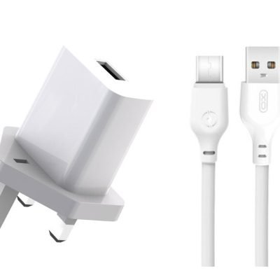 XO L99 (UK) Φορτιστής με Καλώδιο Type-C 2.4A (16.006.0381)