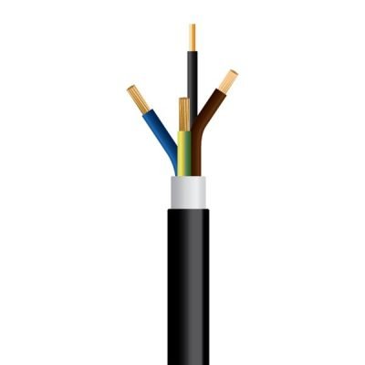 ΚΑΛΩΔΙΟ NYY J1VV-R 3X16+1.5mm² ΜΑΥΡΟ (1000m/Drum) (150-13709)