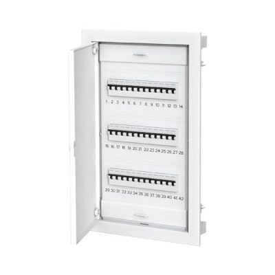 ΠΙΝΑΚΑΣ ΧΩΝΕΥΤΟΣ ΠΛΑΣΤΙΚΟΣ ΜΕ ΜΕΤΑΛΛΙΚΗ ΠΟΡΤΑ PMD 3X12+6 ΘΕΣΕΩΝ IP40 (147-31202)