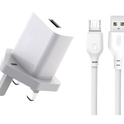 XO L99 (UK) Φορτιστής με Καλώδιο Micro 2.4A (16.006.0380)