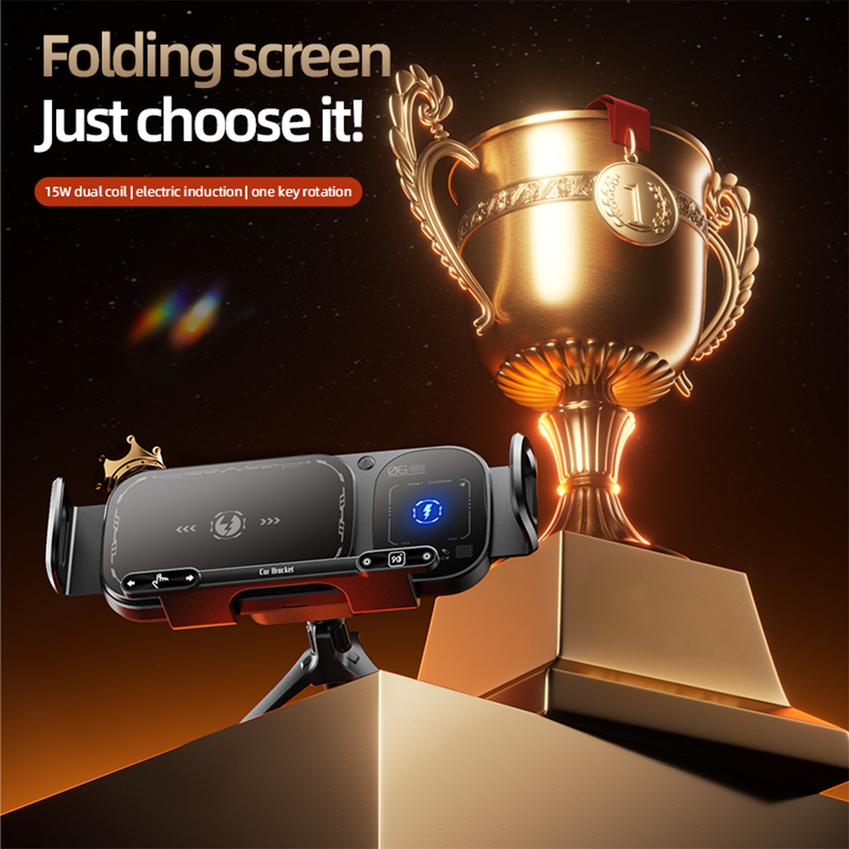 XO WX042 Βάση Κινητού Αυτοκινήτου με Ασύρματη Φόρτιση 15W (16.006.0382) - Image 9