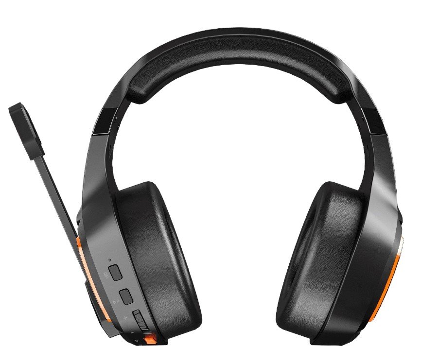 Meetion BTH014 2.4G Bluetooth Gaming Ακουστικά Μαύρο (17.006.0029) - Image 4