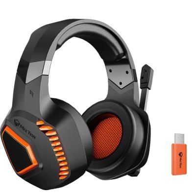 Meetion BTH014 2.4G Bluetooth Gaming Ακουστικά Μαύρο (17.006.0029)
